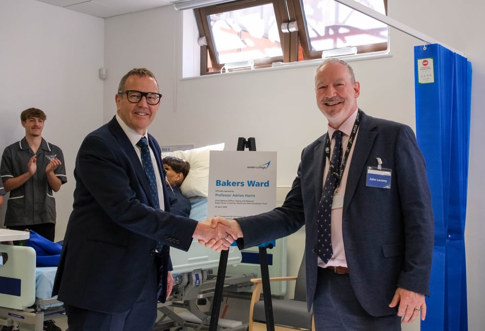 New hospital training ward at Exeter College