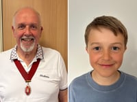 Royal honour for Ollie (10) and Crediton Mayor
