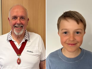 Royal honour for Ollie (10) and Crediton Mayor
