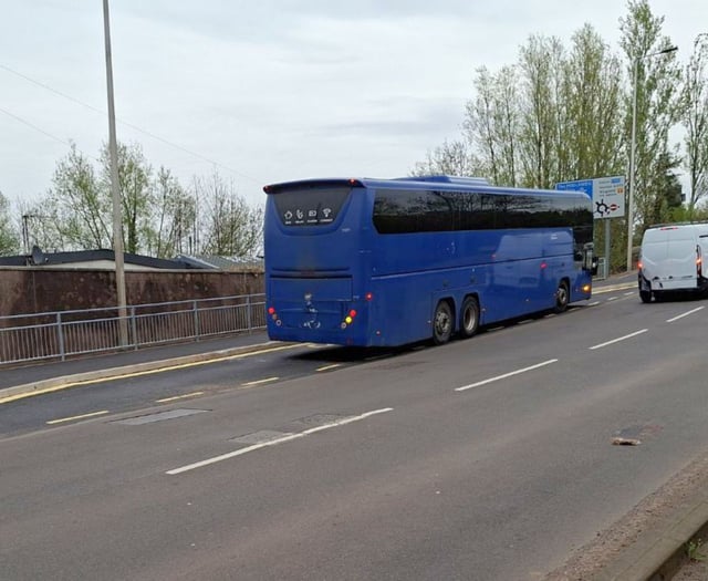 New bus layby in Cullompton is just the ticket