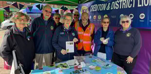 Crediton Lions seed bomb success
