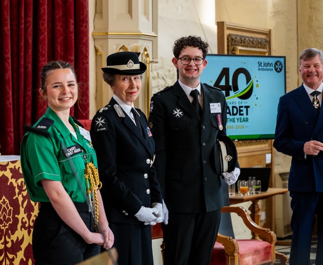 Letter: 40 years of St John Ambulance's Cadet of the Year competition
