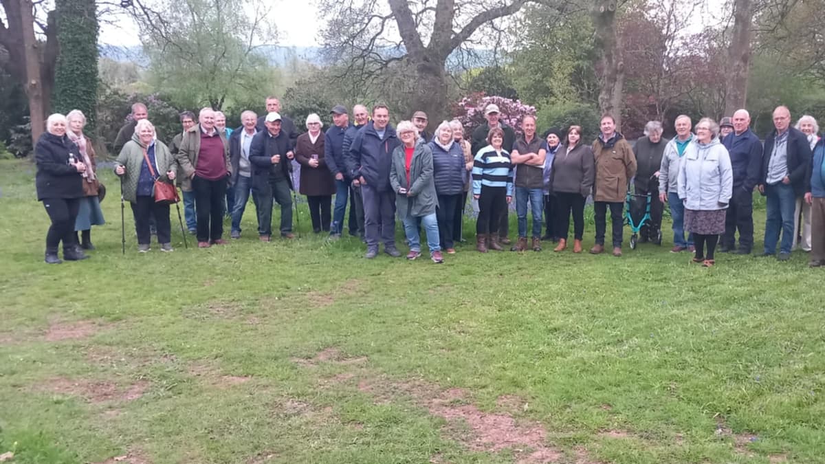 Farming Group enjoyed Shobrooke Park gardens visit