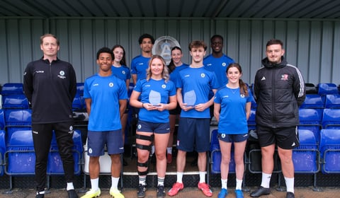 Double national gold for Exeter College Football Academy