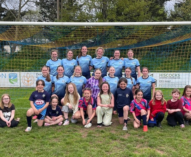 Crediton United ladies first ever regional league cup final tonight
