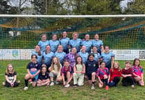 Crediton United ladies first ever regional league cup final tonight
