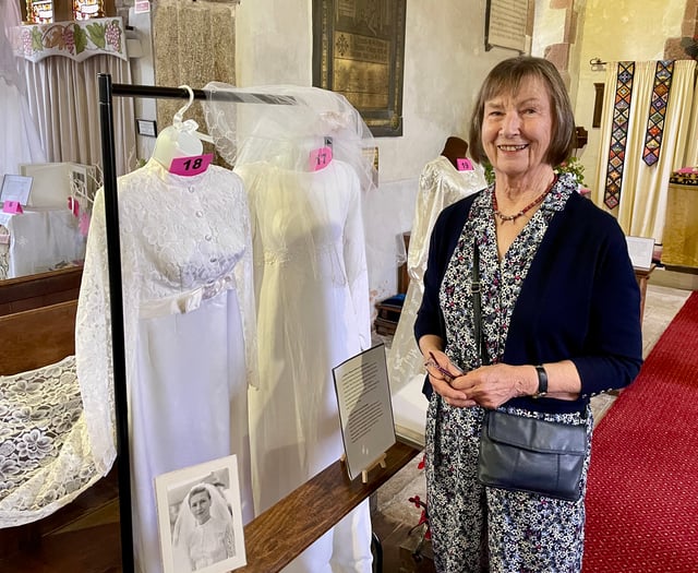 Wedding dress fest enjoyed in village