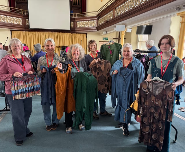 Wardrobes refreshed at Clothes Swap
