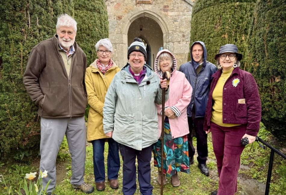 Bishop of Crediton tours diocese
