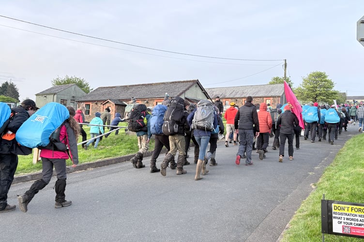 Ten Tors walking up to start point 2026