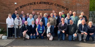 German Pilgrims visit Crediton
