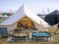 The Chill Tent at the Devon County Show
