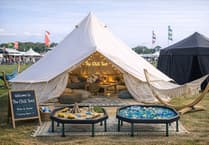 The Chill Tent at the Devon County Show