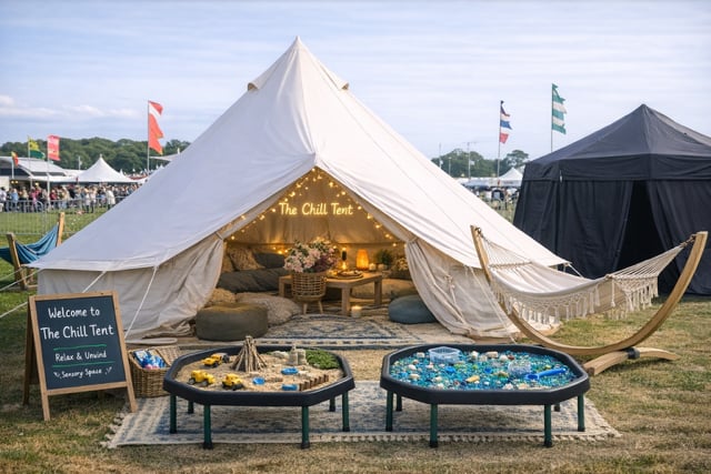 The Chill Tent.