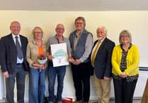 Long service award for local councillor