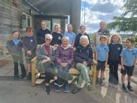 Friendship benches at Sandford School
