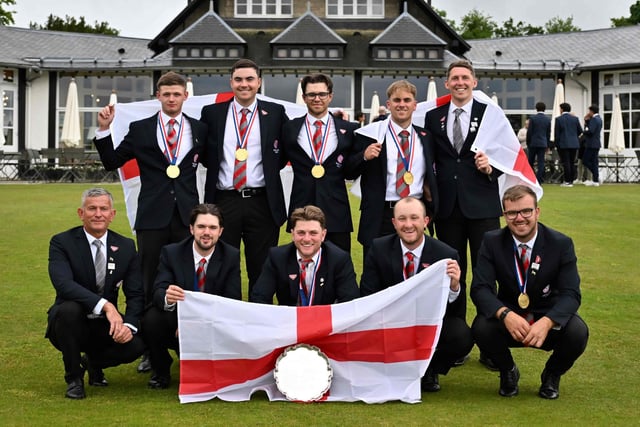 Tiverton golfer helps England beat France
