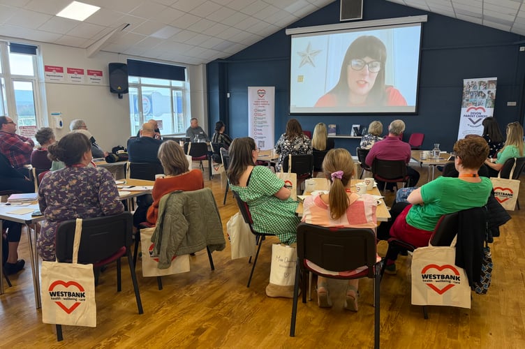 The launch event for Devon Parent Carers at Westbank.
