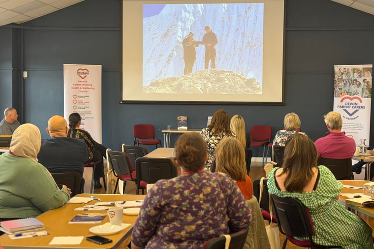 The launch event for Devon Parent Carers at Westbank.

