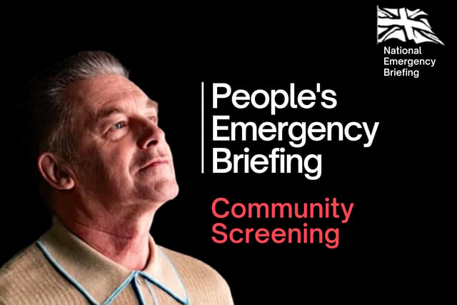People’s Emergency Briefing film in Crediton