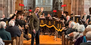 Town Band and Choir provided a musical feast
