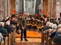 Town Band and Choir provided a musical feast
