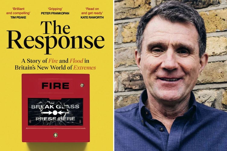 Laurie Leyburn with his new book The Response