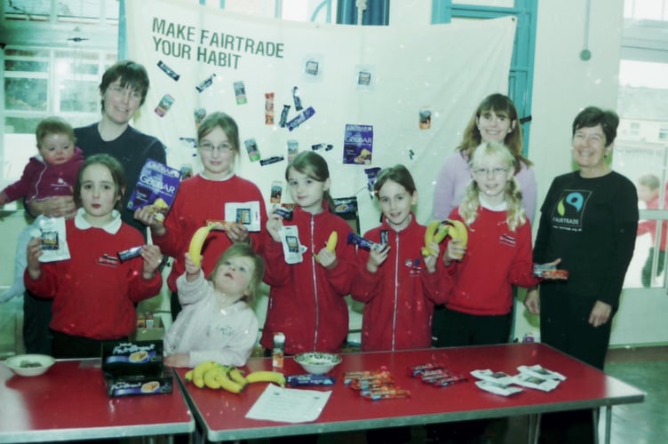 Hayward's School pupils were learning all about Fairtrade in March 2006. DSC00898