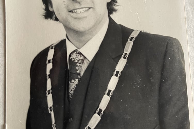 Malcolm Vallance as chairman of Kingsteignton Parish Council. Photo contributed