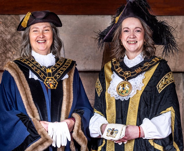 New Lord Mayor’s pride in ‘thriving’ Exeter