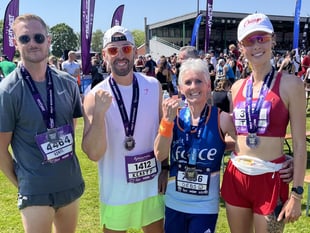 Local woman raises more than £600 in Great West Run