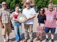 Council team win twinning boules tournament