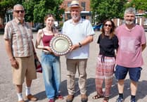 Town council team win Crediton Twinning Association boules tournament