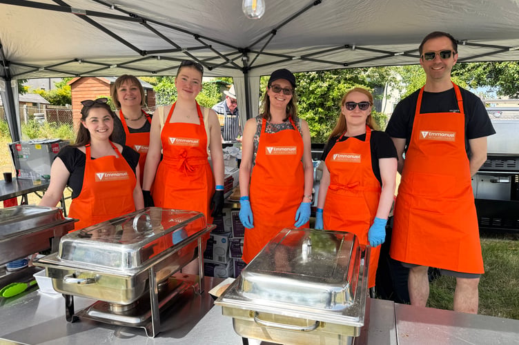 Emmanuel Methodist Church provided one of the food options at MorFest.