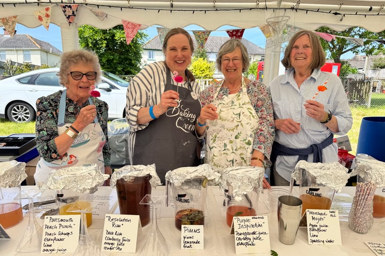 The Mocktail bar was popular at MorFest.