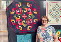 Quilt exhibition raises thousands for Crediton church, charity