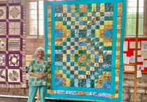 Quilt exhibition draws crowds to Crediton church