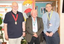 Mayor and County Councillor in school visit
