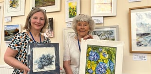 Art group enjoys watercolour demonstration