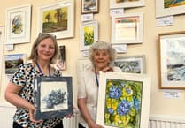 Newton St Cyres Art Group enjoys watercolour demonstration