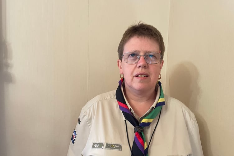Helen Derbyshire, Lead Volunteer with Mid Devon Scouts would like to welcome more volunteers to Scouting.
