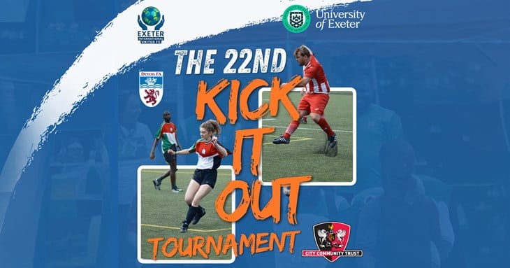 Kick It Out Tournament will take place on June 14 in Exeter.