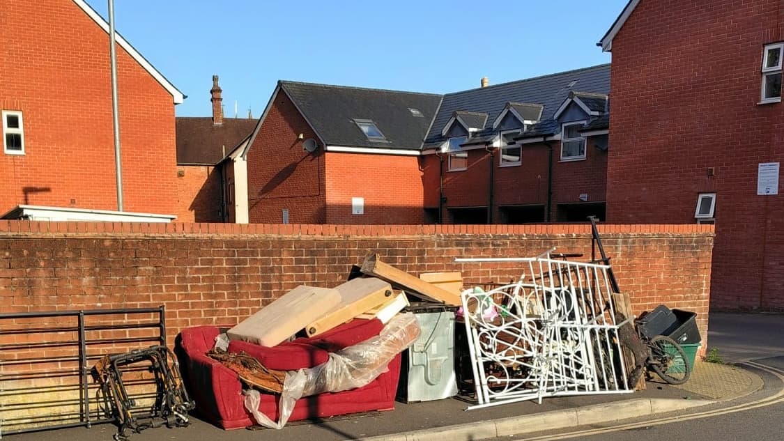 Progress on fly-tipping investigation in Tiverton