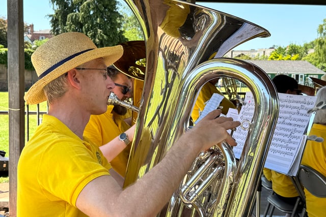 Town Band played for Shared Worship Service
