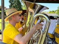 Town Band played for Shared Worship Service
