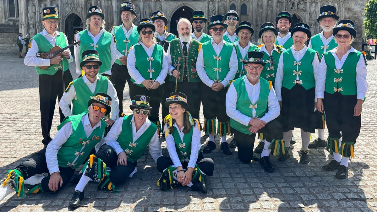 Day of Dance marked 75 years of Exeter Morris
