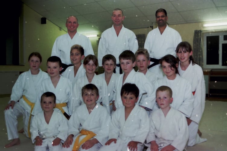 Members of Tedburn St Mary Judo Club in November 2005. DSC00112