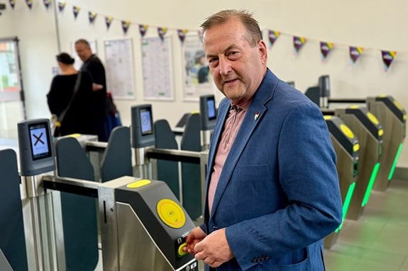 Exeter City Council Leader, Cllr Phil Bialyk, has welcomed major improvements at Exeter Central Station.