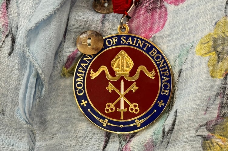 Ann Jerman’s St Boniface Award. AQ 2798