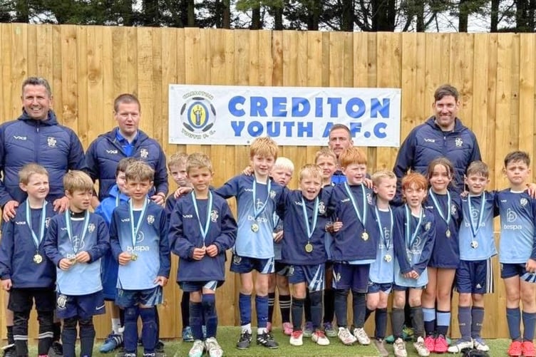 The Crediton Youth FC U7s